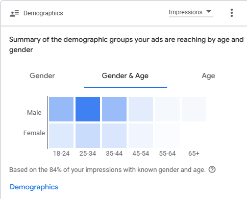 Demographic Audience Targeting