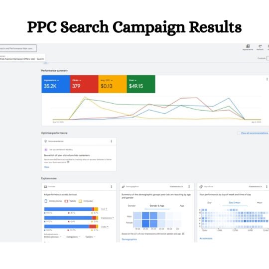 PPC Search Campaign Performance