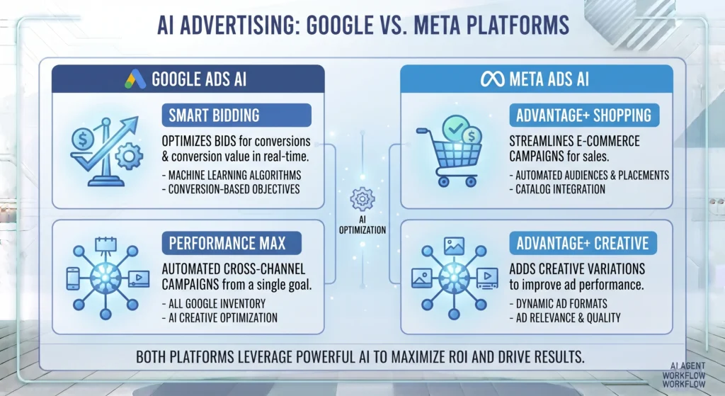 Google Ads AI VS Meta Ads AI