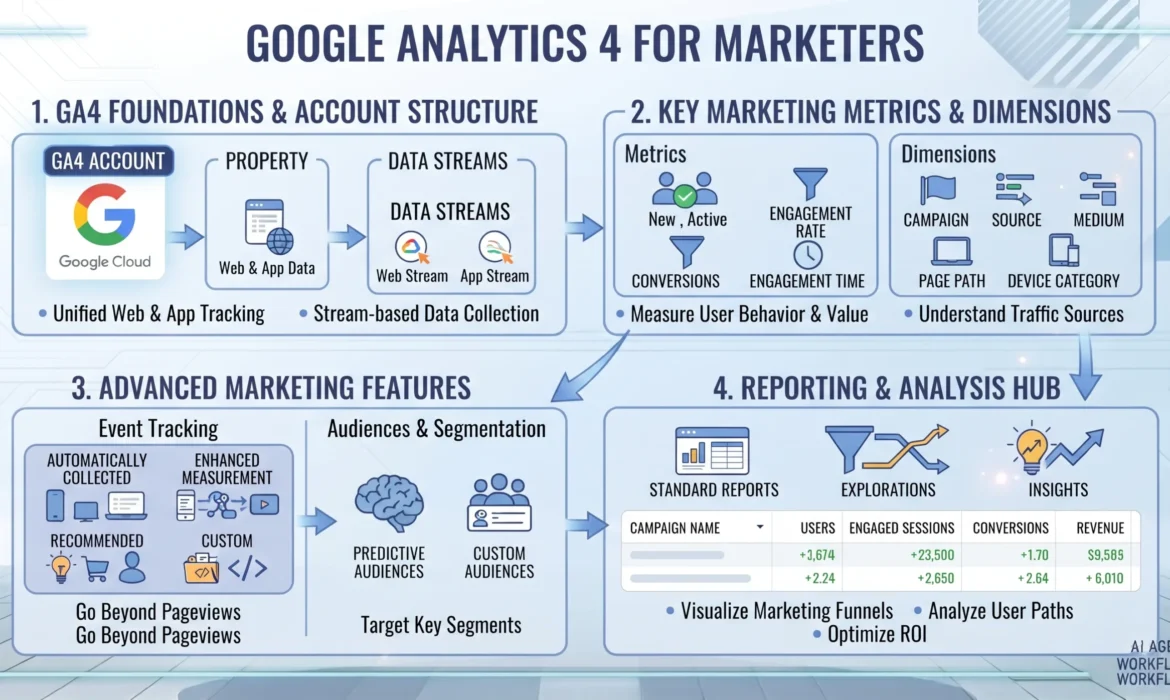 Google Analytics 4 for Marketers